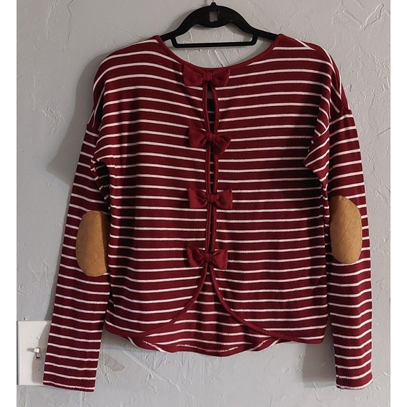 Miss Daysi  Tops Sweater, Women's Size S  Striped, Pretty  Soft  . - Picture 2 of 7